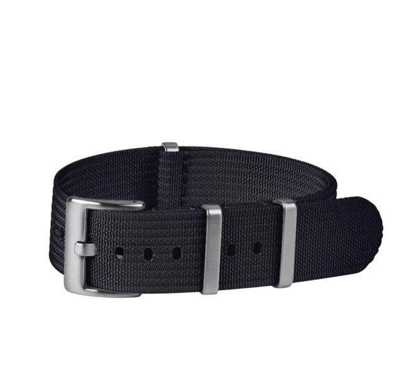 WSC Ribbed Nato strap in black